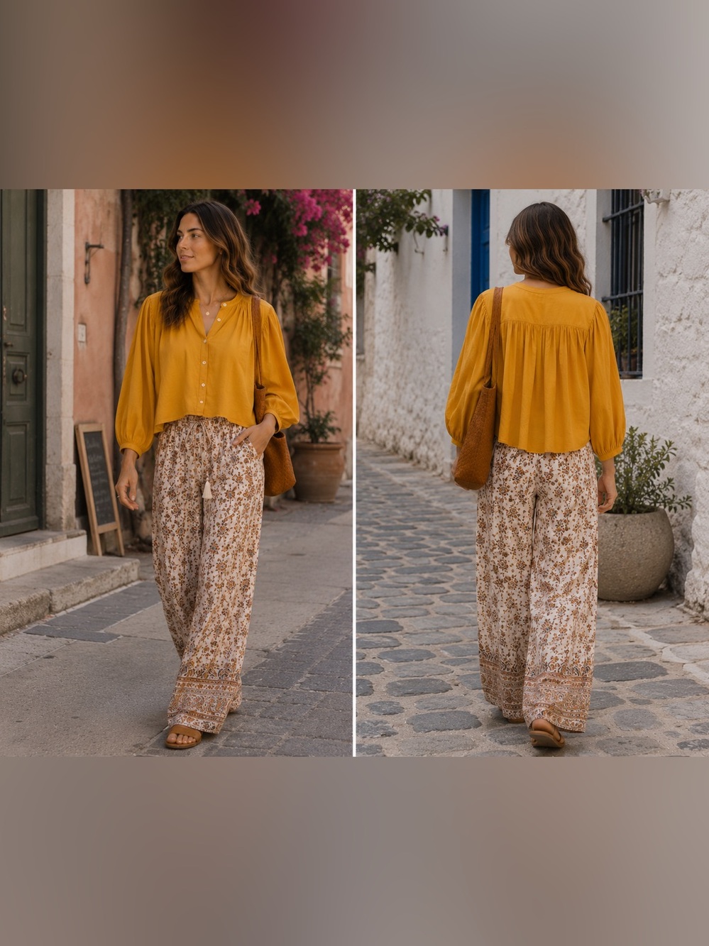 Madewell Pollen Yellow Balloon Puff Sleeve Voile Peasant Top Medium - Picture 6 of 17